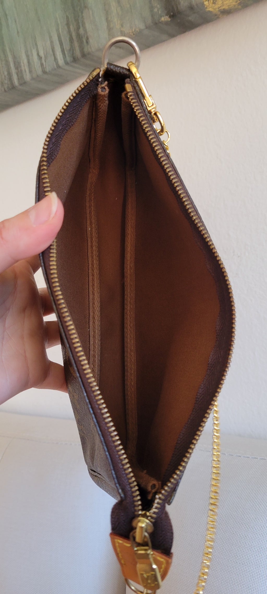 💯% Authentic Louis Vuitton Monogram Pochette!!!