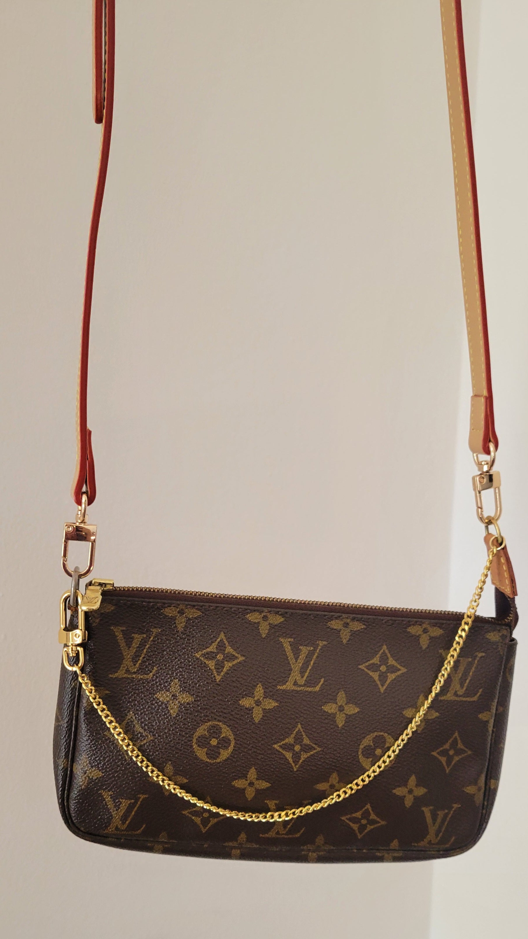 💯% Authentic Louis Vuitton Monogram Pochette!!!