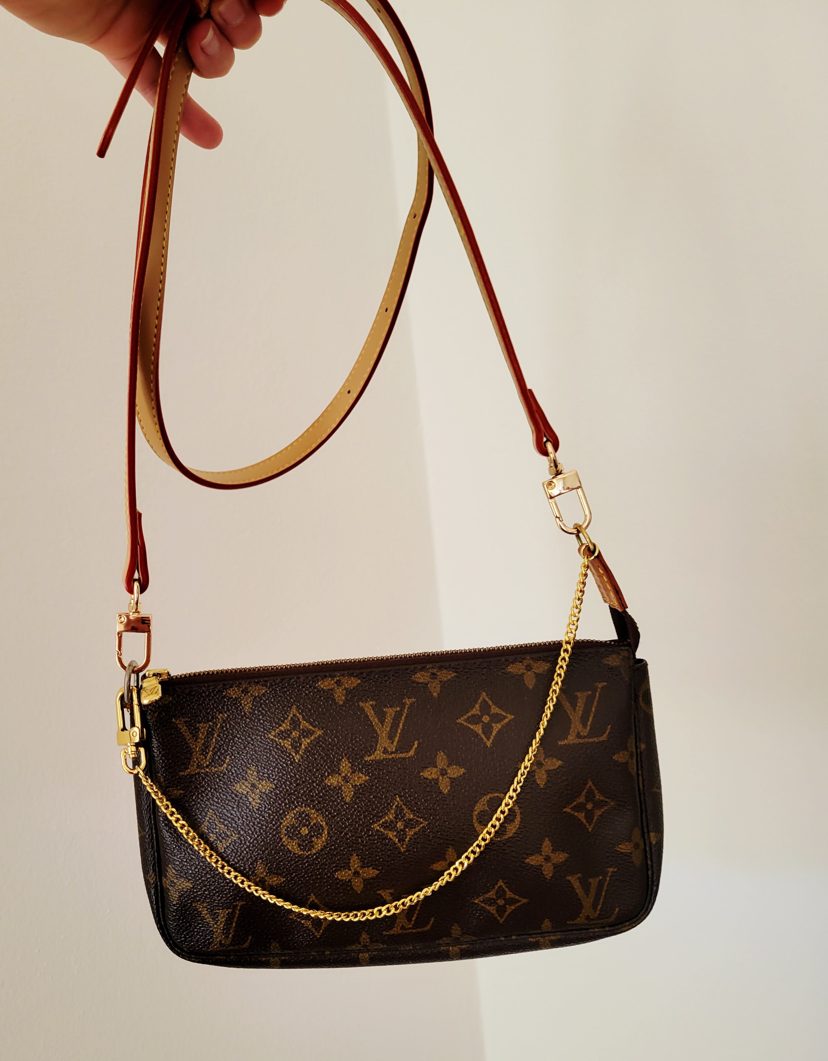 💯% Authentic Louis Vuitton Monogram Pochette!!!