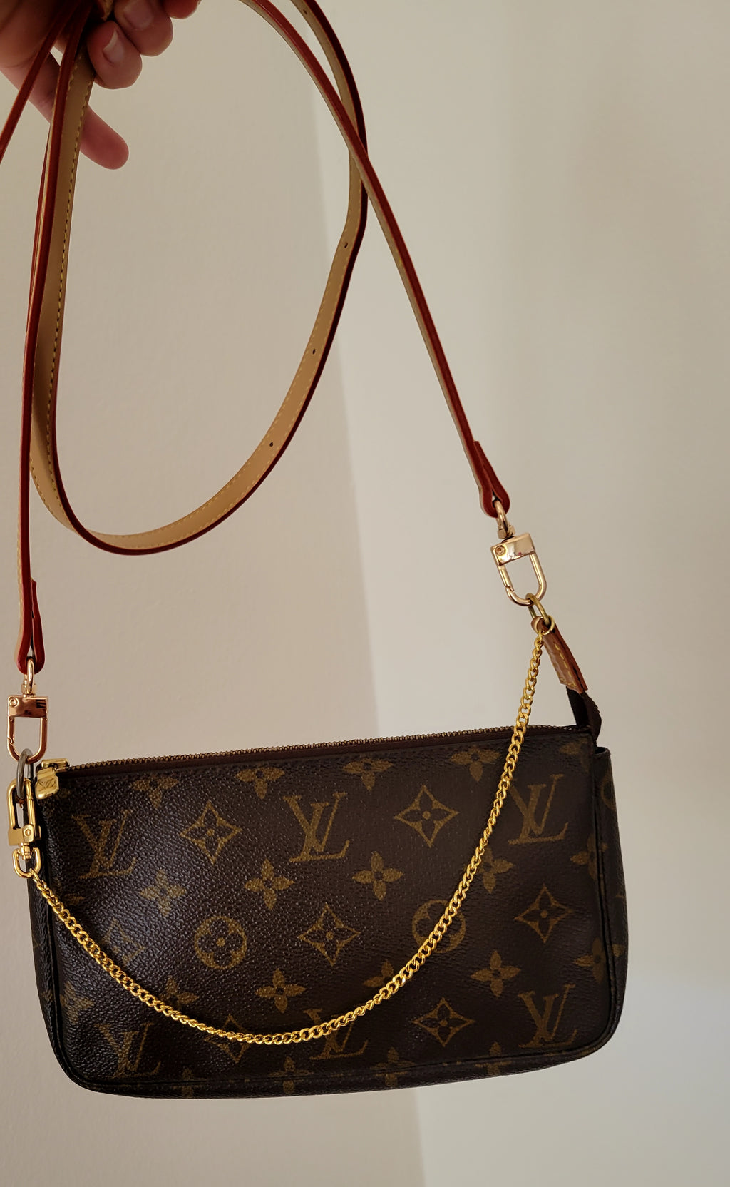 💯% Authentic Louis Vuitton Monogram Pochette!!!